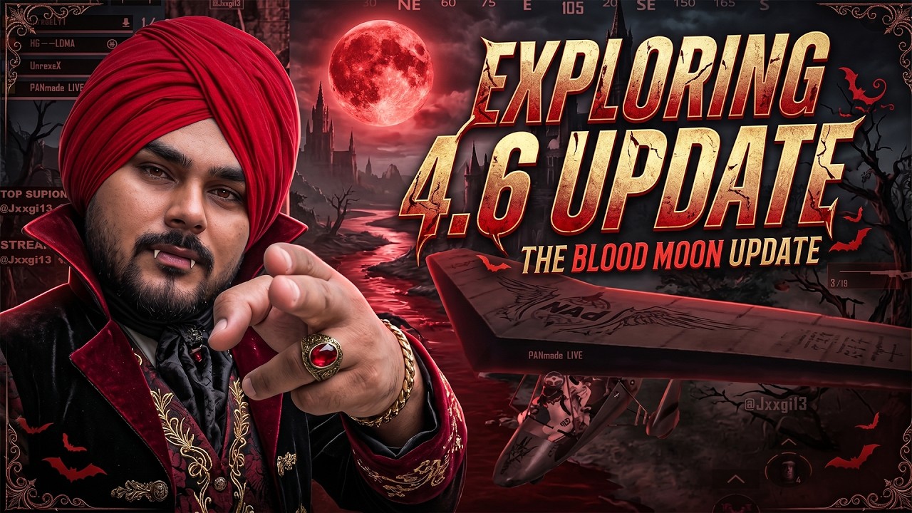 EXPLORING BGMI 4.6 UPDATE | VAMPIRE MODE IS INSANE