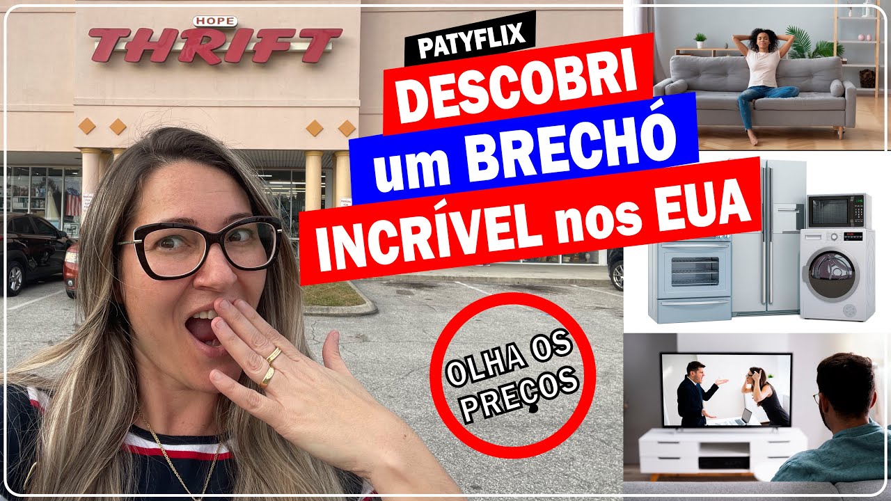 Brechó de Roupas, Móveis, Eletrodomésticos e Eletrônicos nos EUA | Monte toda sua casa.