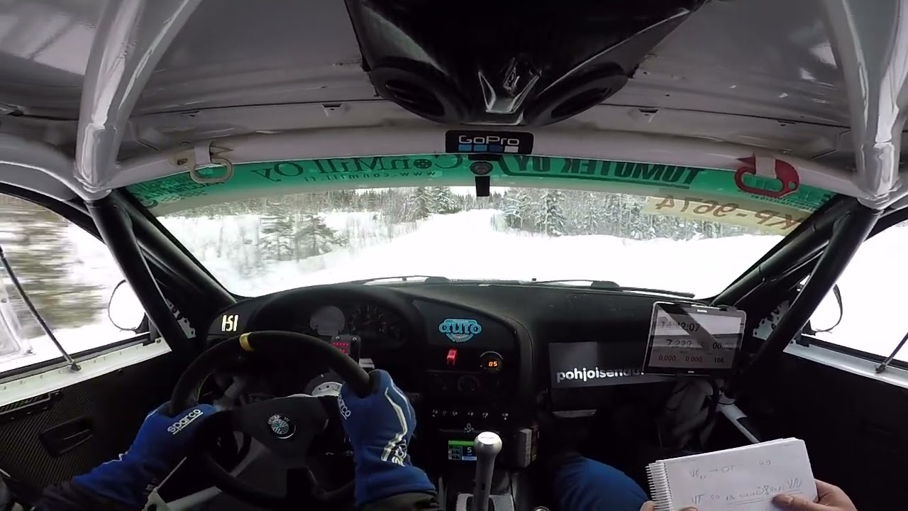 Kontiolahti ralli 2023 ek3 Bmw m3