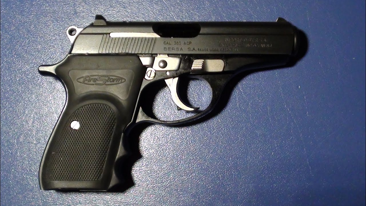 Стрельба из Bersa Firestorm