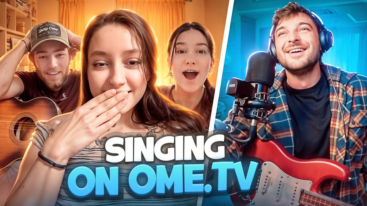 Singer SHOCKS Strangers on OME.TV