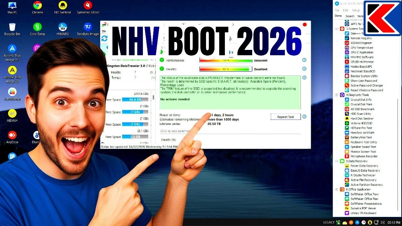NHV BOOT 2026: Kit WinPE Profesional para T&eacute;cnicos de PC