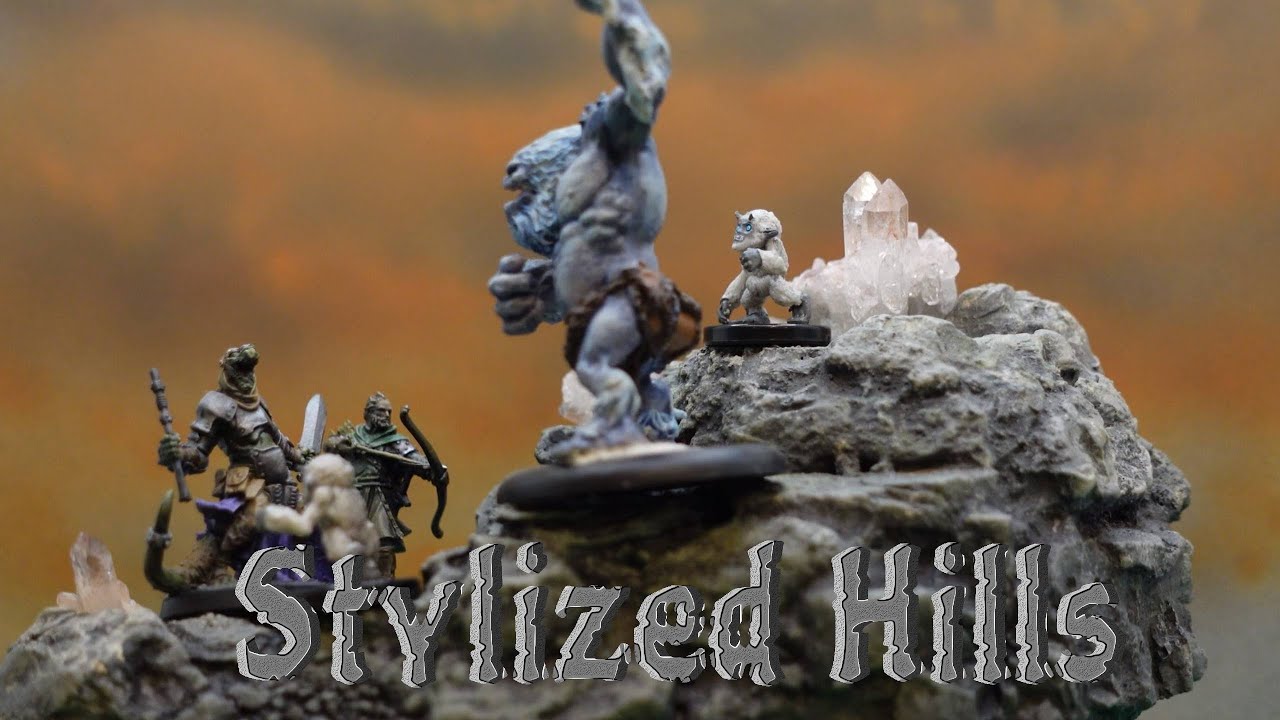 Making Stylized Rocky Gaming Hills