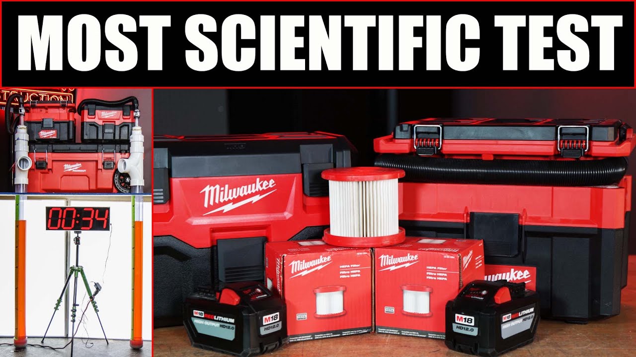 BEST MILWAUKEE TOOL Wet/Dry Vacuum (M18 VS PACKOUT FUEL)