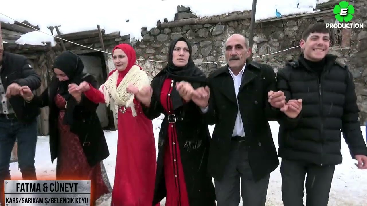 2024 YILININ İLK DÜĞÜNÜ Kars Sarıkamış Belencik Köyü (FATMA & CÜNEYT) çiftinin görkemli düğünü