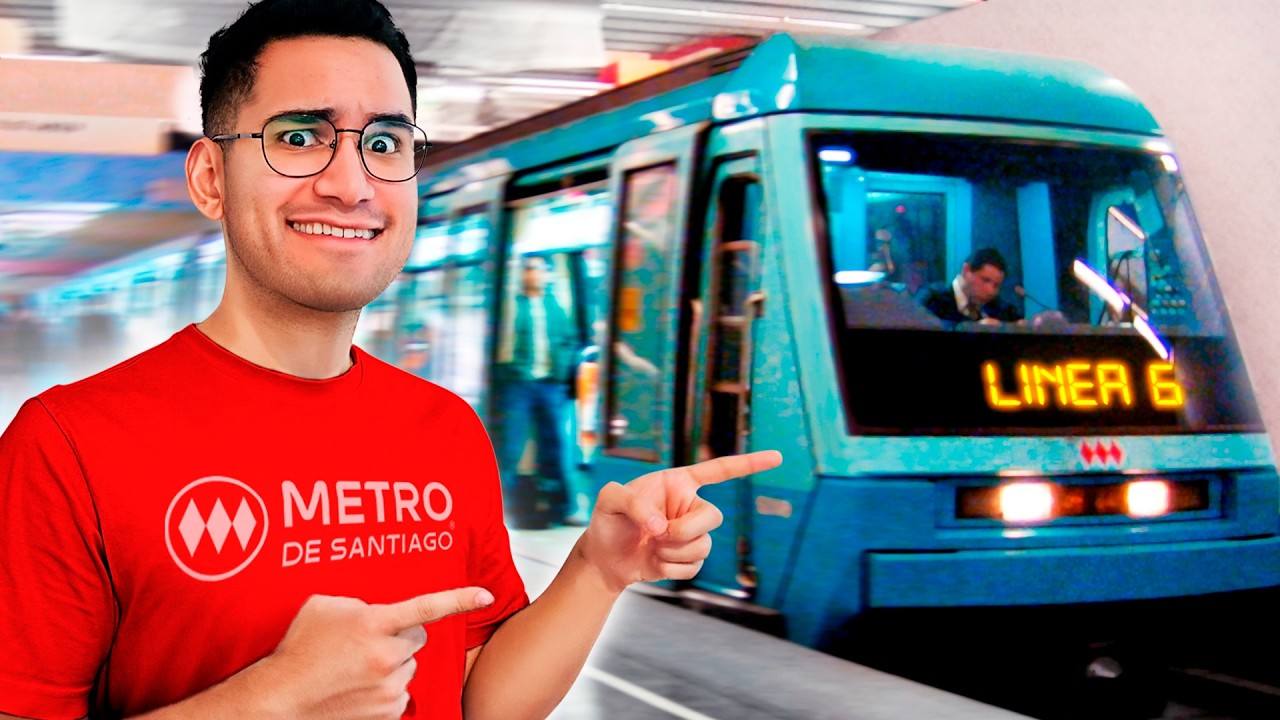 🟣 Línea 6 | Visité las 143 Estaciones de Metro en Chile