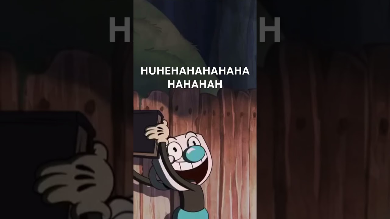 Mugman loses it but there&rsquo;s subtitles #cuphead #mugman #cupheadshow #funny