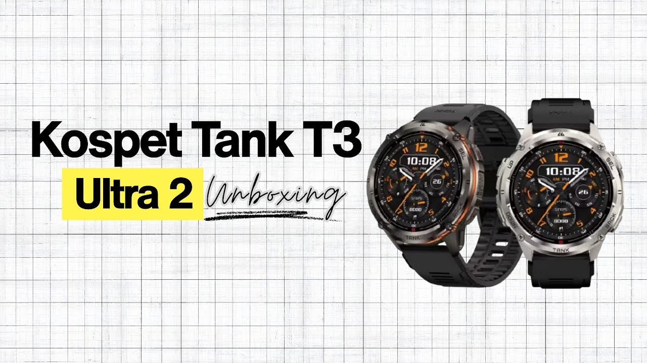 KOSPET Tank T3 Ultra 2 [Unboxing]