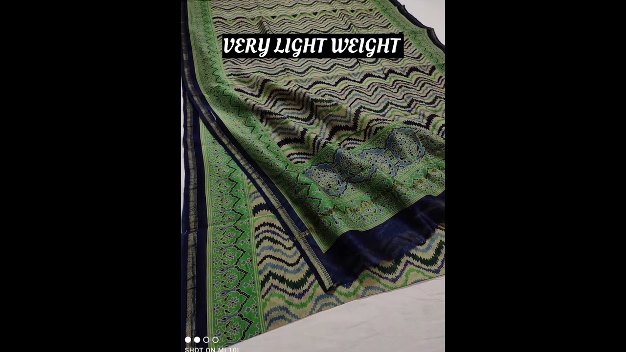 #AjrakhSaree| #patolasaree| #modalsilk| #bagrusaree| #kalamkarisarees| #ajrakhsuit| #ajrakhkurti|