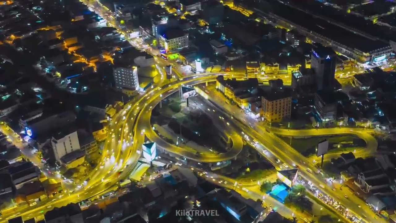 View City Phnom Penh 2025-រាជធានីភ្នំពេញបេះដូងនៃ ប្រទេសកម្ពុជា នាពេលរាត្រី!
