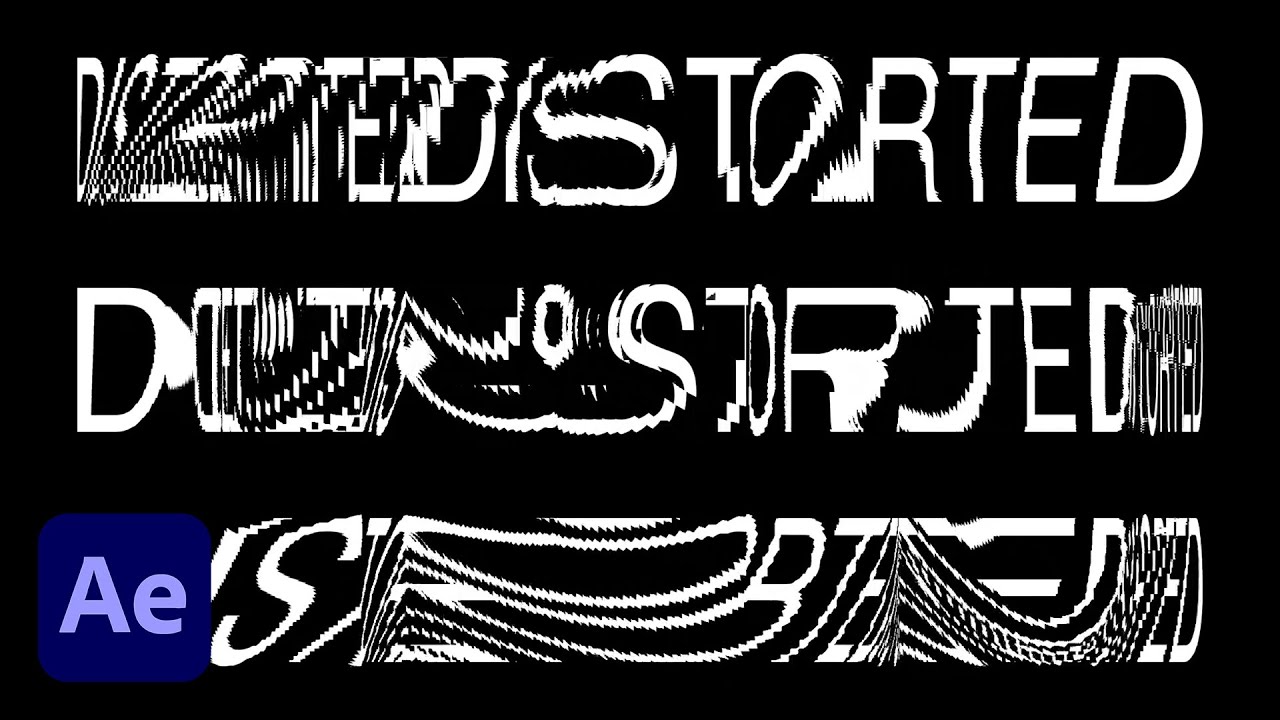 Kinetic typography animation | After Effects tutorial