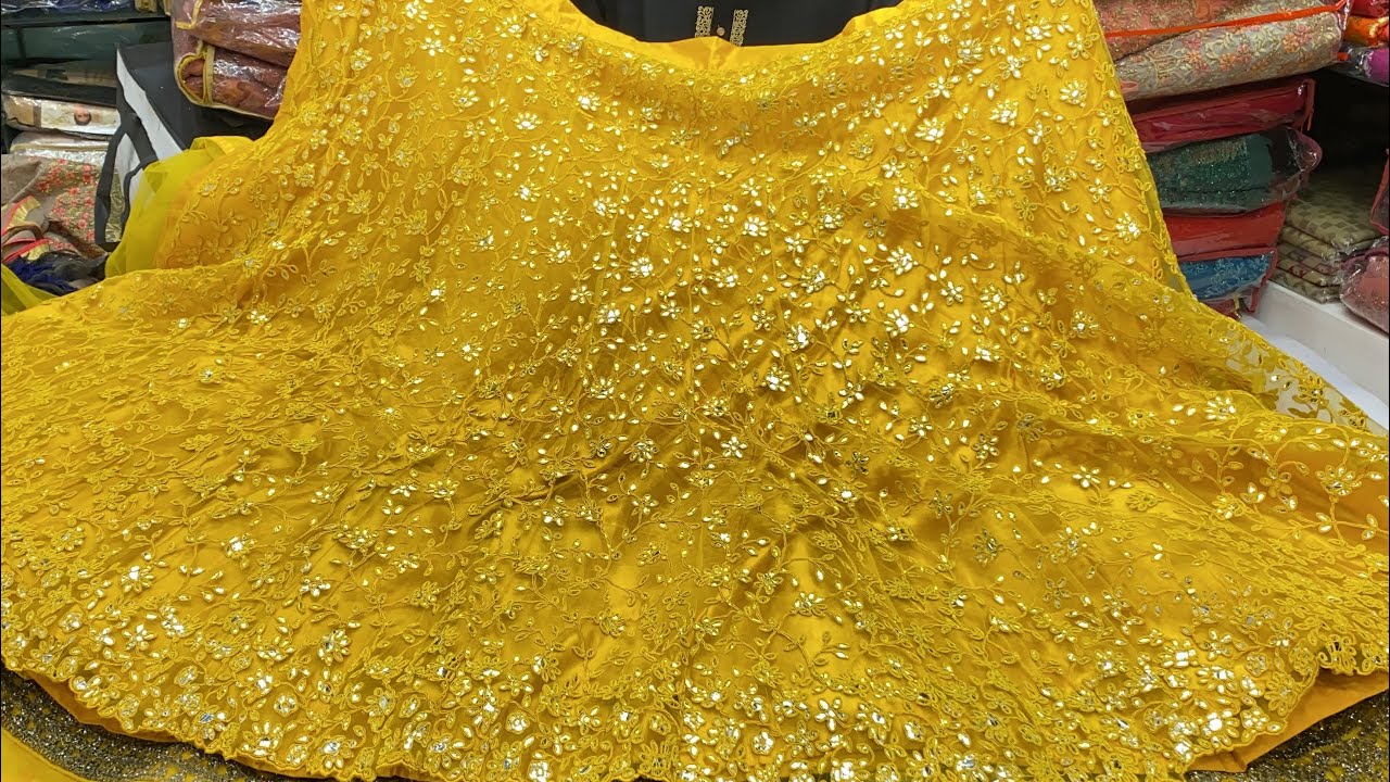 Yellow color gorgeous lehenga designs 2021 || yellow bridal lehenga || holud lehenga designs bd