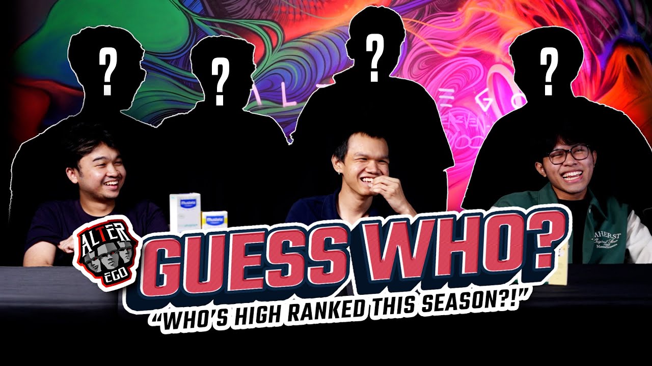 TRIO PAKAR MIMIC MENEBAK RANK MEREKA! 🥵🥶😱 - GUESS WHO? EPS. 1