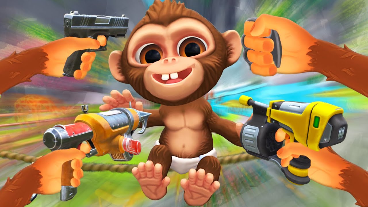 Использование КАЖДОГО предмета в I Am Monkey VR