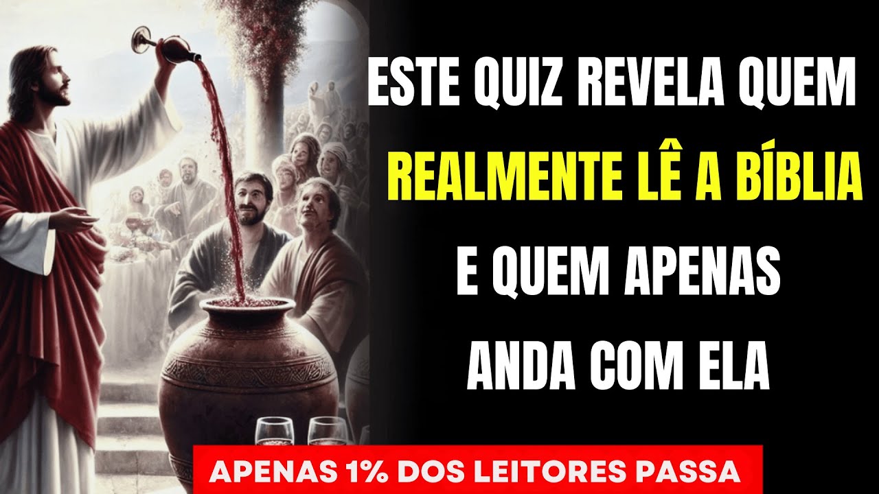 🔥 QUIZ BÍBLICO IMPOSSÍVEL: SÓ 3% ACERTAM ESSAS 25 PERGUNTAS DO ANTIGO TESTAMENTO 📖✨