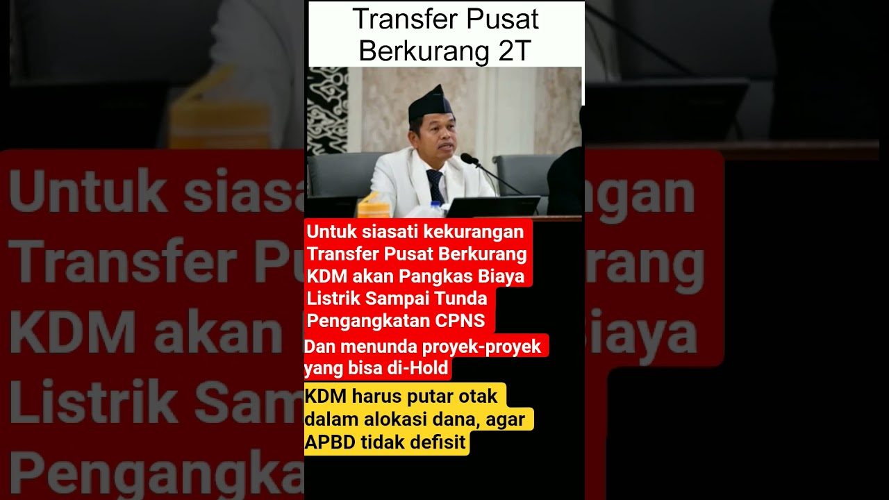 KDM putar otak #kdm #pemprovjabar