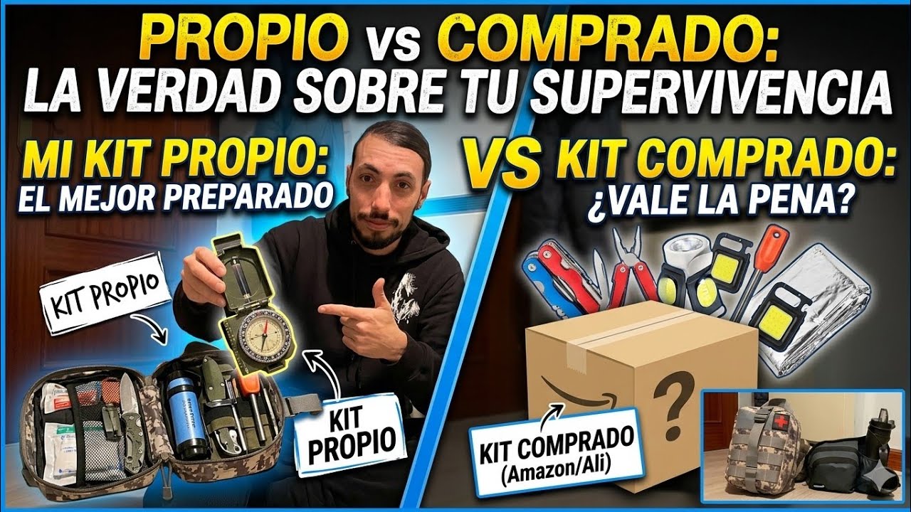 Merece la pena comprarse un kit de supervivencia??