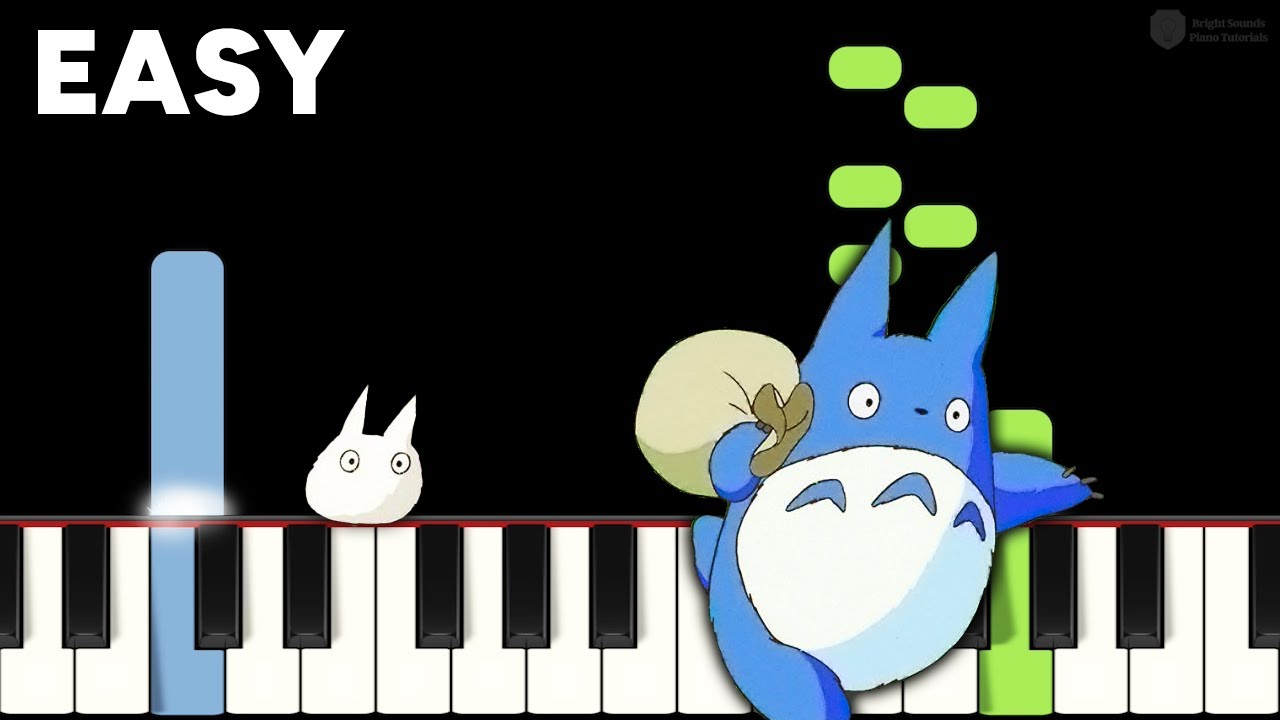 Path of the Wind (from My Neighbor Totoro) – EASY Piano Tutorial