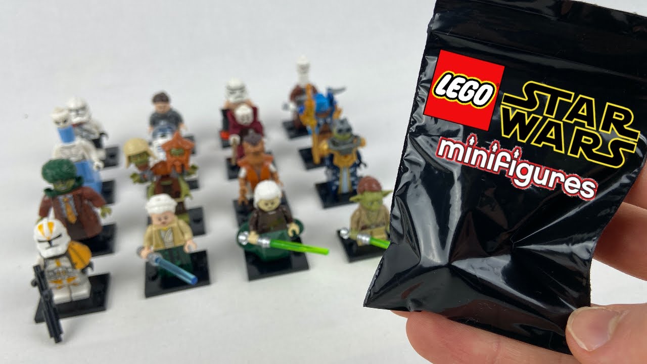 LEGO Star Wars Minifiguren Serie 1 Opening! | MOC Review