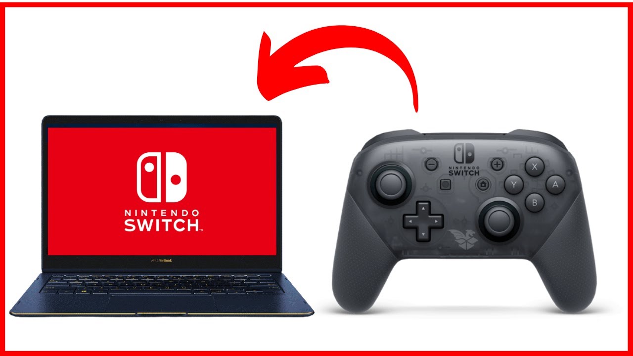 Comment connecter une manette Nintendo Switch Pro &agrave; un ordinateur portable ou un PC