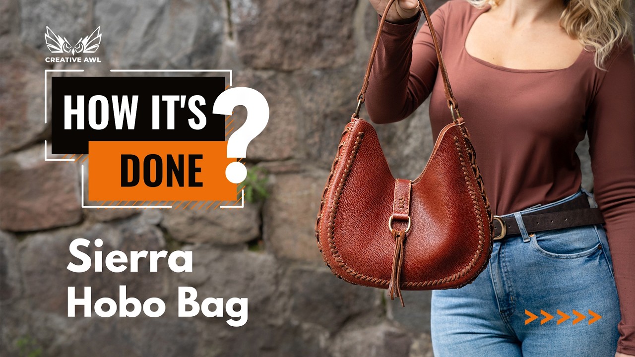 Sierra Hobo Bag Leather DIY: Black Week Patterns - 50%