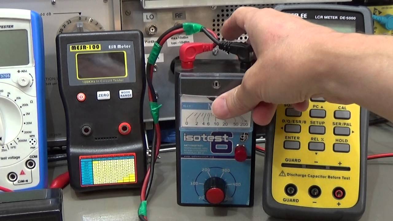 #91 Electrolytic capacitors and its LEAKAGE current and how to test