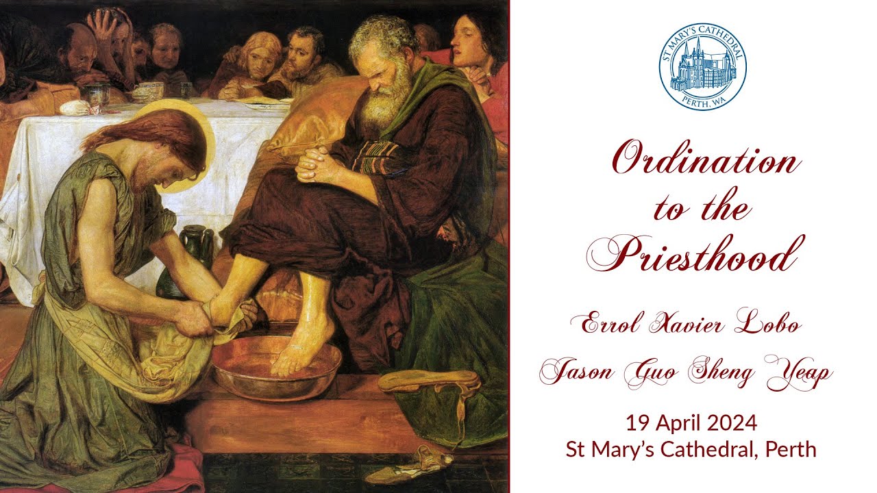 Ordination to the Priesthood of Jason Yeap and Errol Lobo