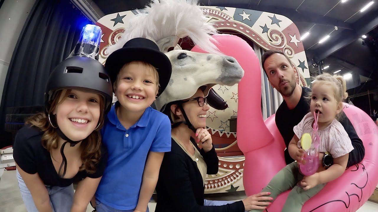 Full cirkus när familjen är i Sverige VLOGG