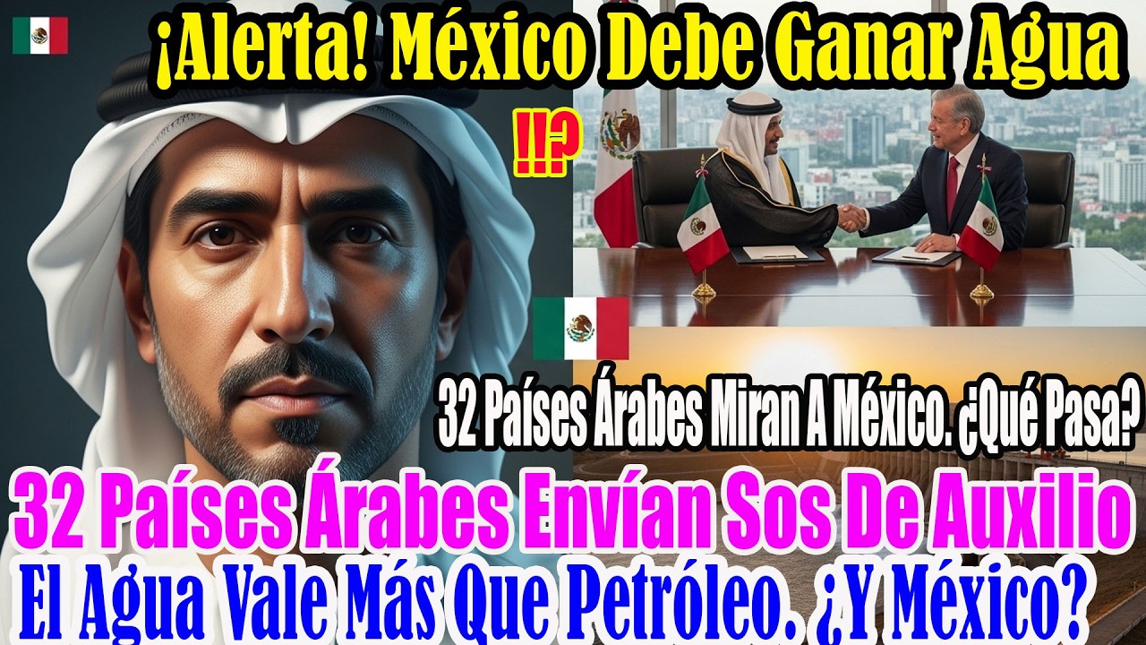 México hace historia: milagro de Qatar en 48 h sacude Oriente Medio y piden tecnología de agua clara