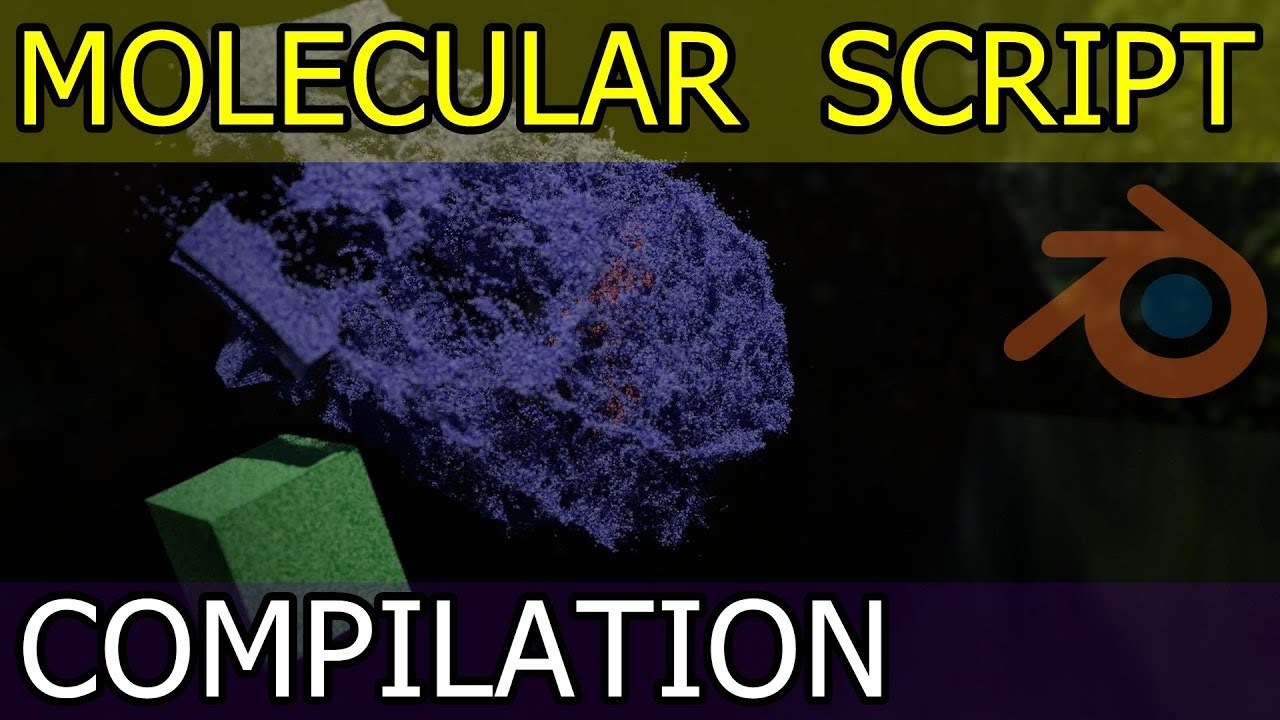 Blender Molecular Script Compilation