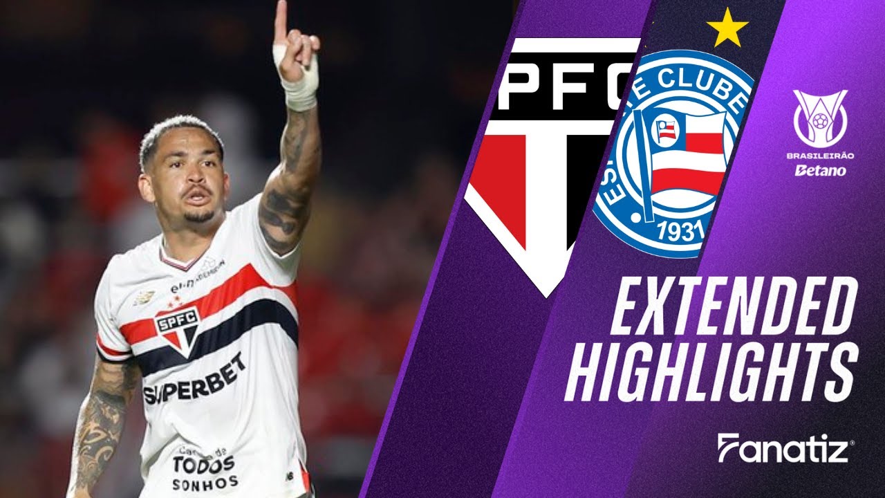 S&atilde;o Paulo vs. Bahia 2-0 I Game Highlights I Brasileir&atilde;o 2025