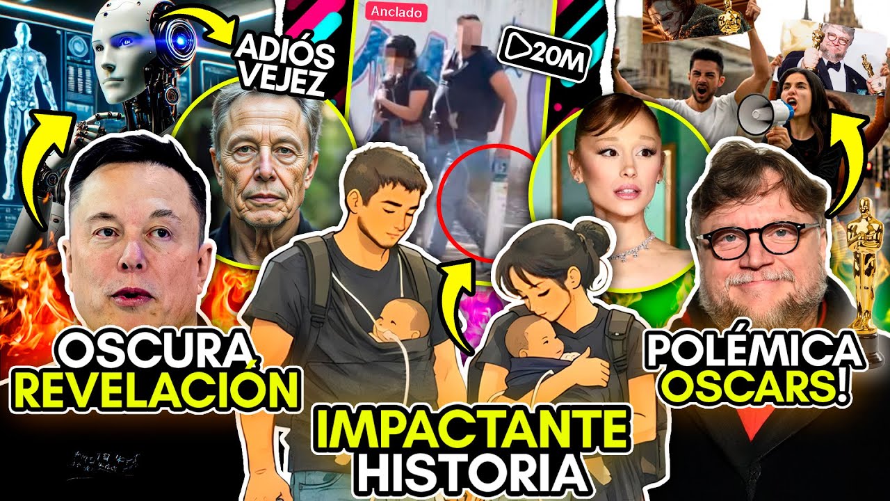 PREOCUPANTE REVELACI&Oacute;N! ELON MUSK! EMOTIVO VIDEO: BEB&Eacute;S con TANQUES DE OX&Iacute;GENO! ROBO!? OSCARS 2026!