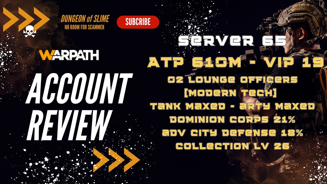 Server 65 - ATP 610m - VIP 19 - 02 LOUNGE OFFICERS - MODERN TECH ARTY and TANK MAXED