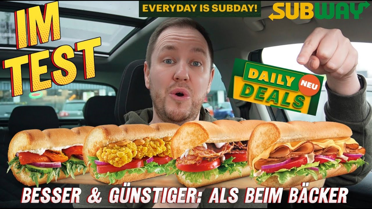 Subway: Alle 4 Daily Deals 