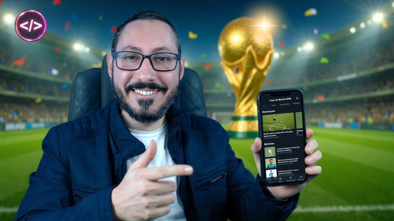 Como Criar um App da Copa do Mundo 2026 do Zero!