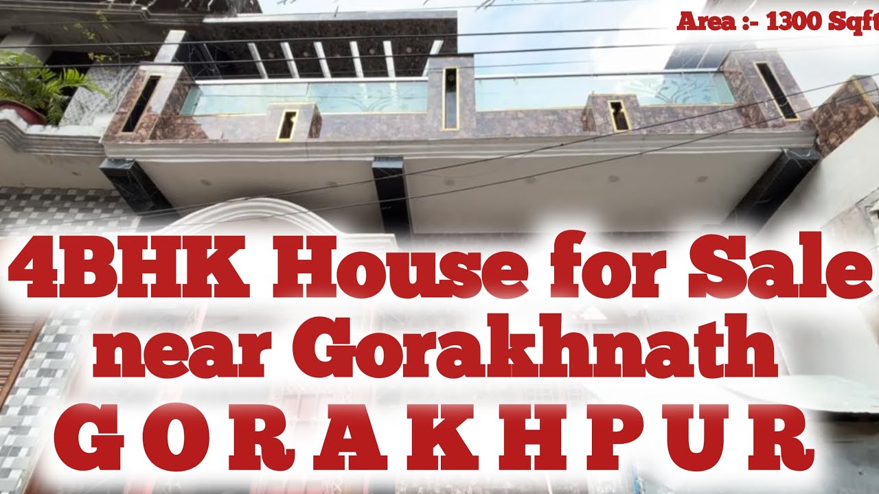 Stunning 4BHK Dream Home for Sale near Gorakhnath, Gorakhpur! 🏡✨ Don't Miss Out! #property #home