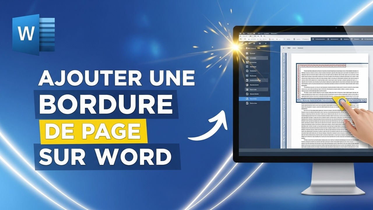 Comment ajouter une bordure de page sur Word 📄