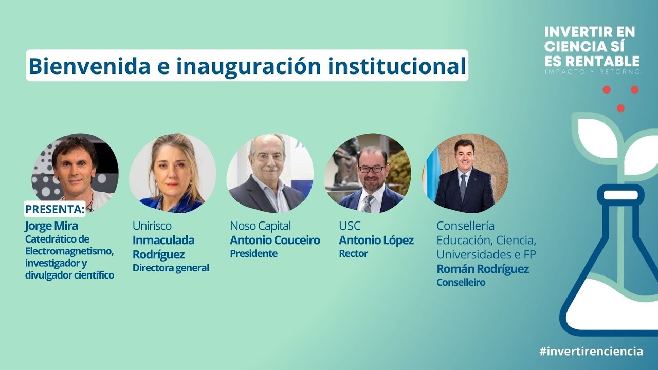 Bienvenida Invertir en Ciencia 2025
