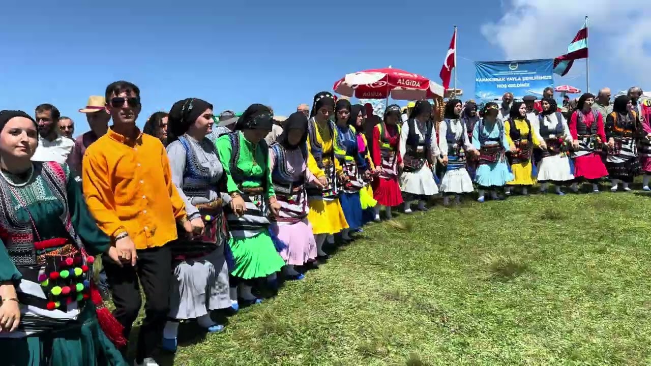 Karakısrak Yayla Şenliği 2024, Yamaç Büyük Horon, 3. Bölüm Ağasar/Trabzon [4K&HDR]