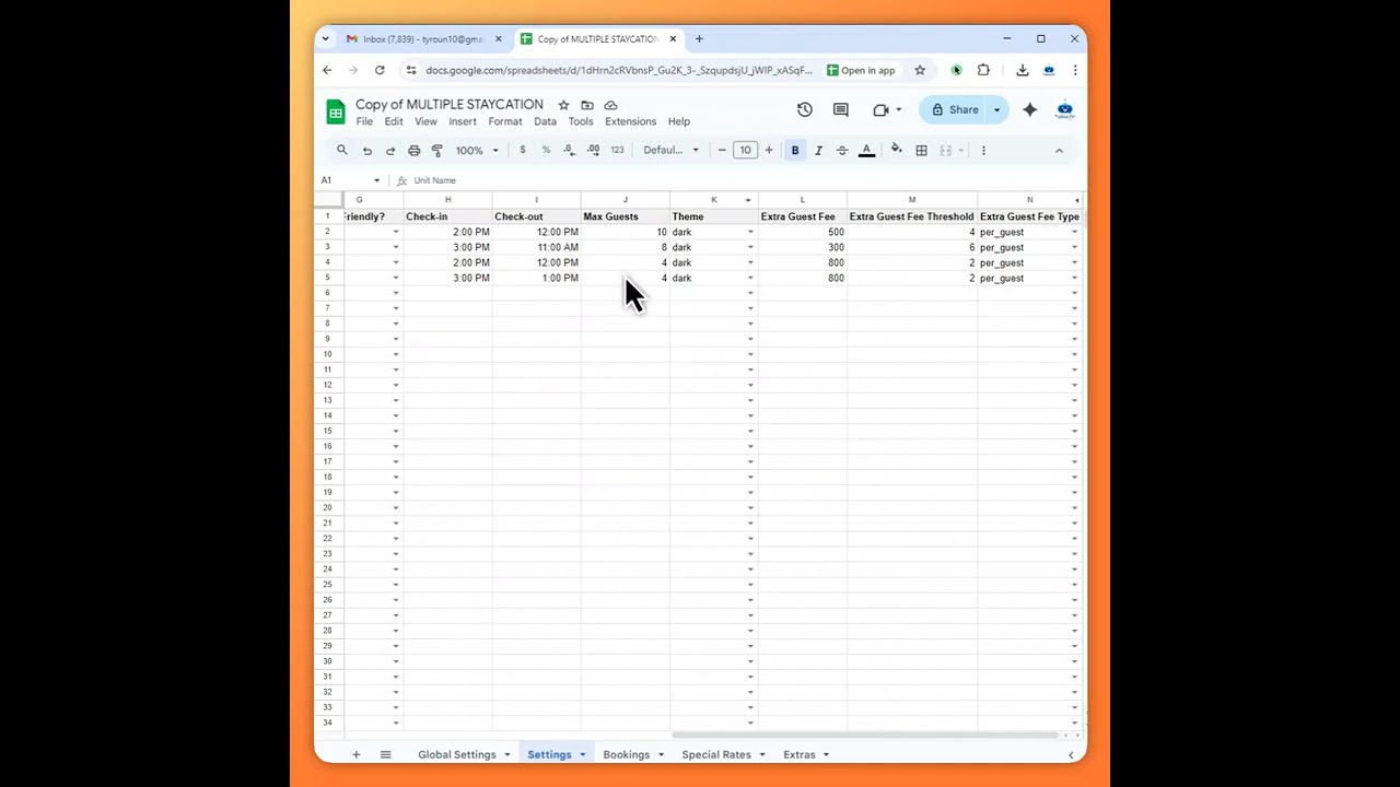 Multiple units tutorial