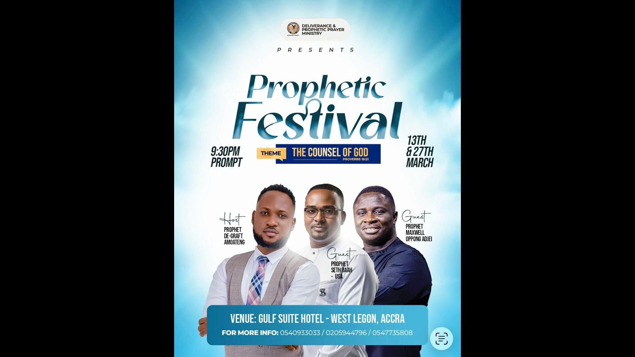 PROPHETIC FESTIVAL (ALL NIGHT)
