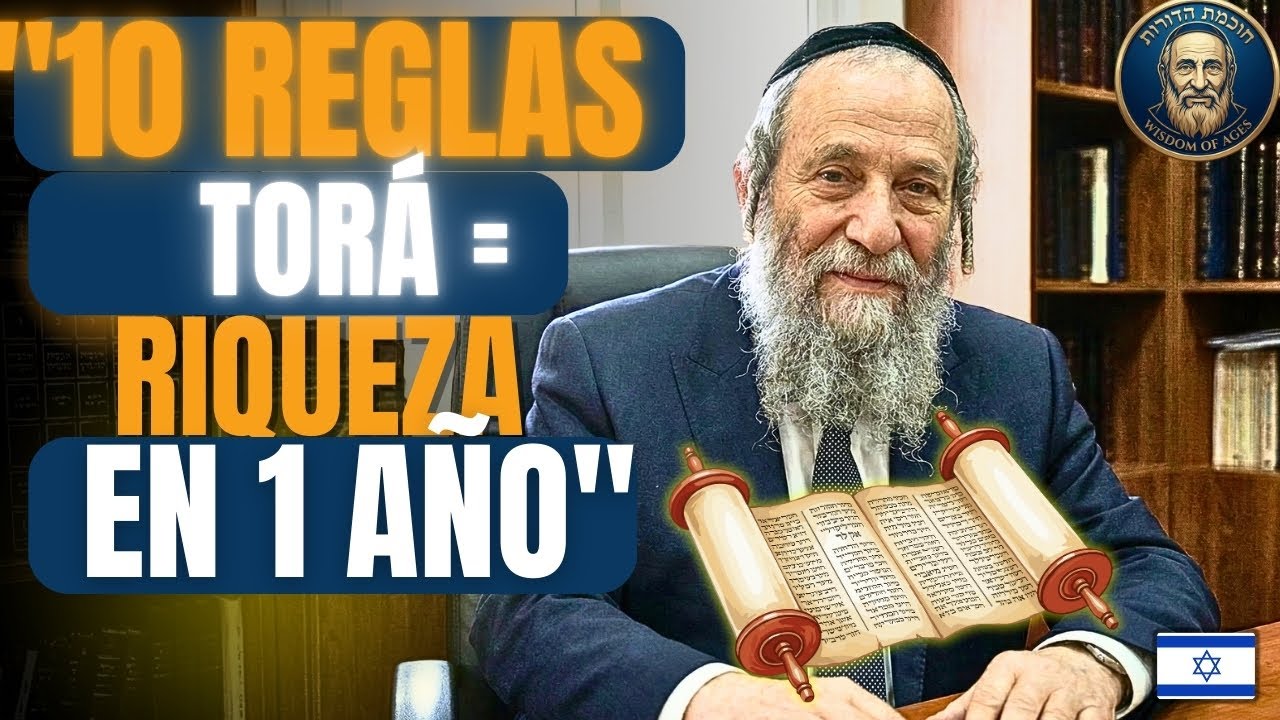 10 REGLAS Del DINERO Según La TORÁ Que Te Harán RICO En 1 Año (Principios Milenarios) 💰