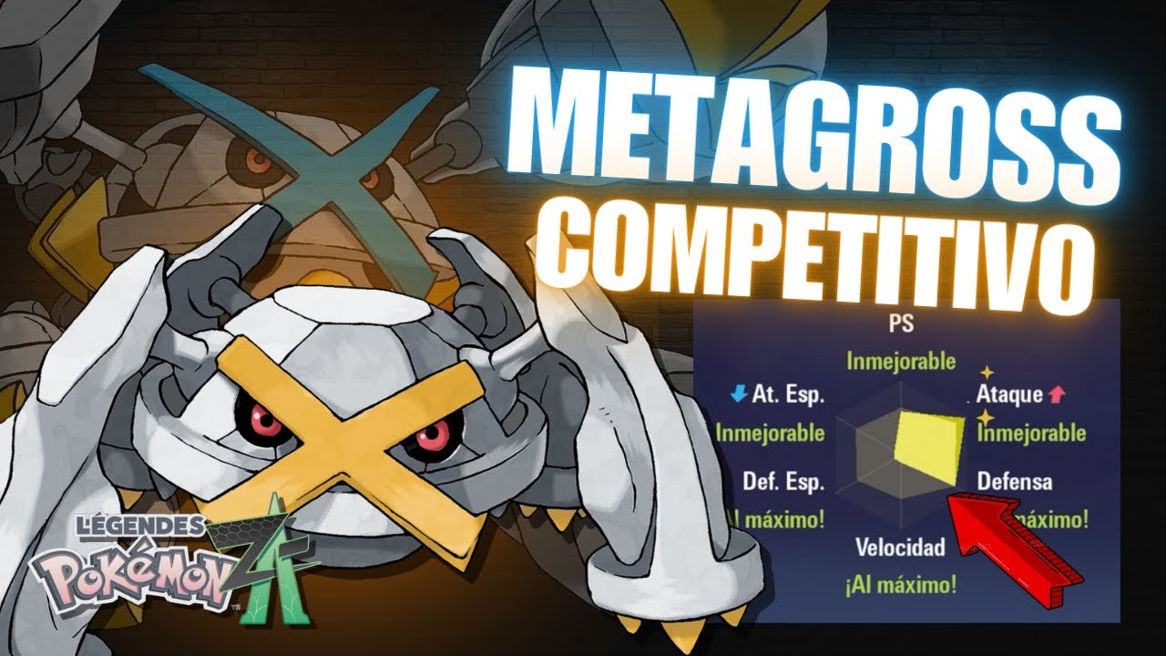 Así Debes Entrenar A Metagross Para Competitivo En Pokémon Legends ZA