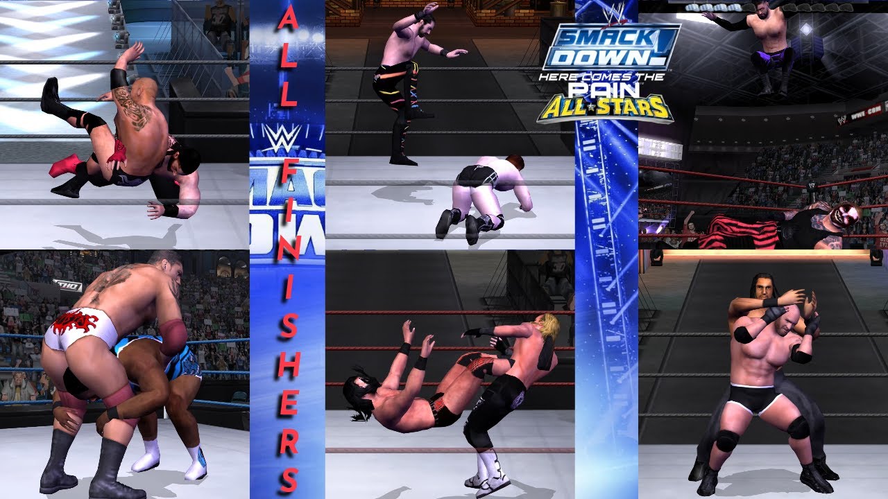 Here Comes The Pain All Stars Mod - All Finishers