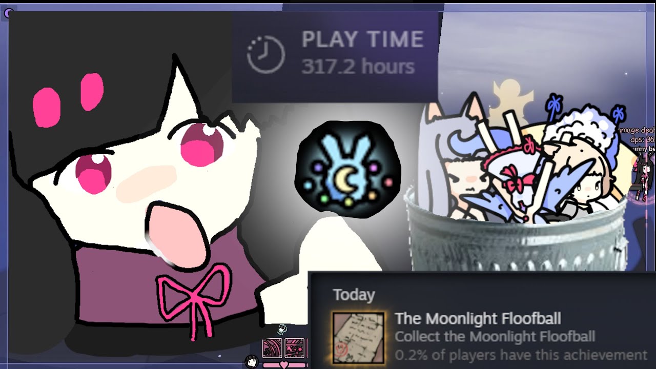 heavyblade lunar solo moonlight floofball unlock (Rabbit and Steel)