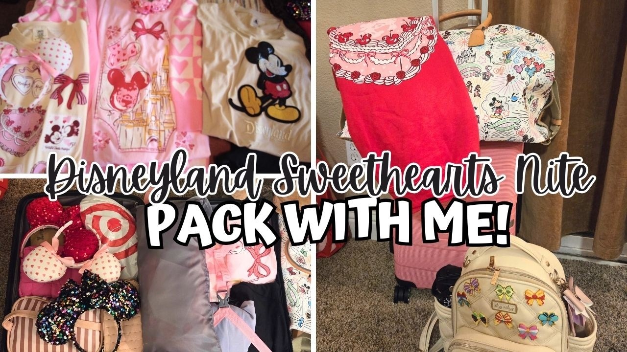 Pack With Me for DISNEY! | Couple's Trip | Valentines & Lunar New Year