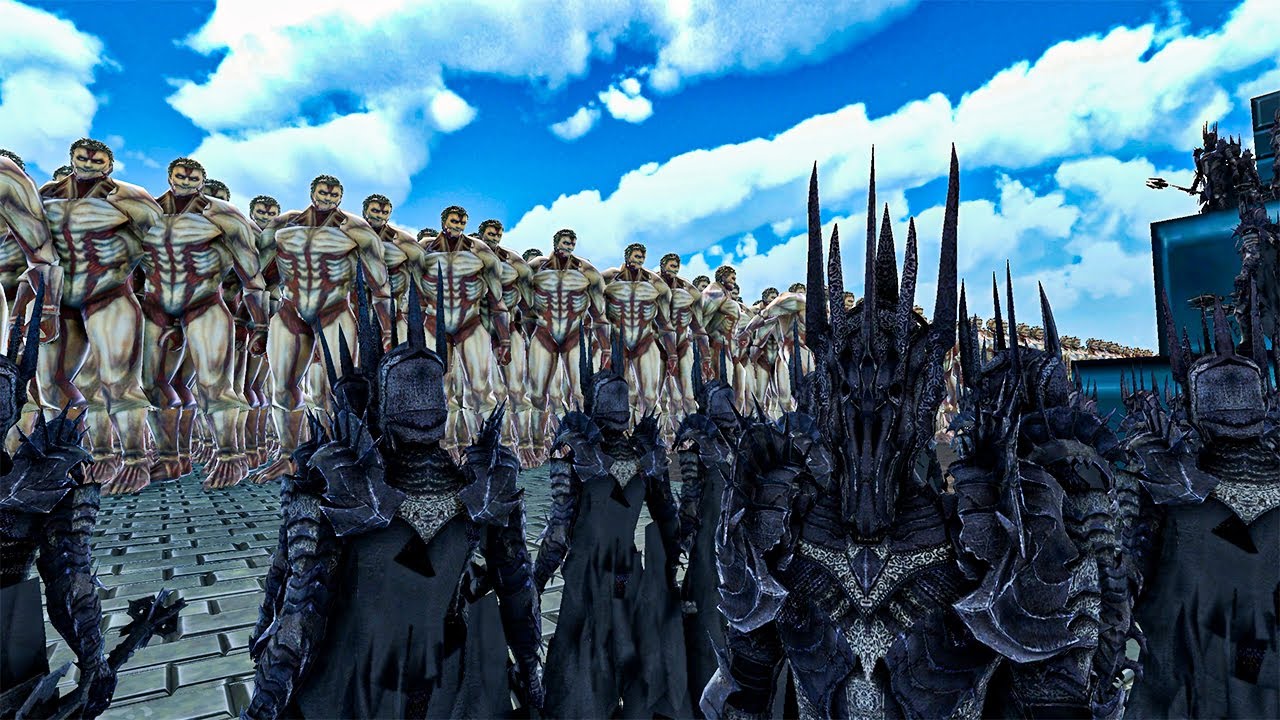 Hero Fortress Invaded By 10.000 Ultra Titans - Ultimate Epic Battle Simulator 2