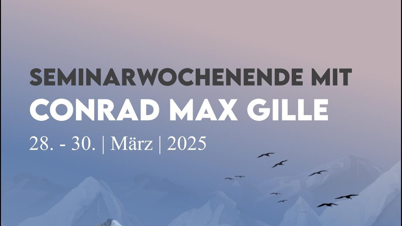 DIE KRAFT DES NEUEN LEBENS - Conrad Max Gille -  Gottesdienst am 30.03.2025 um 10:30 Uhr