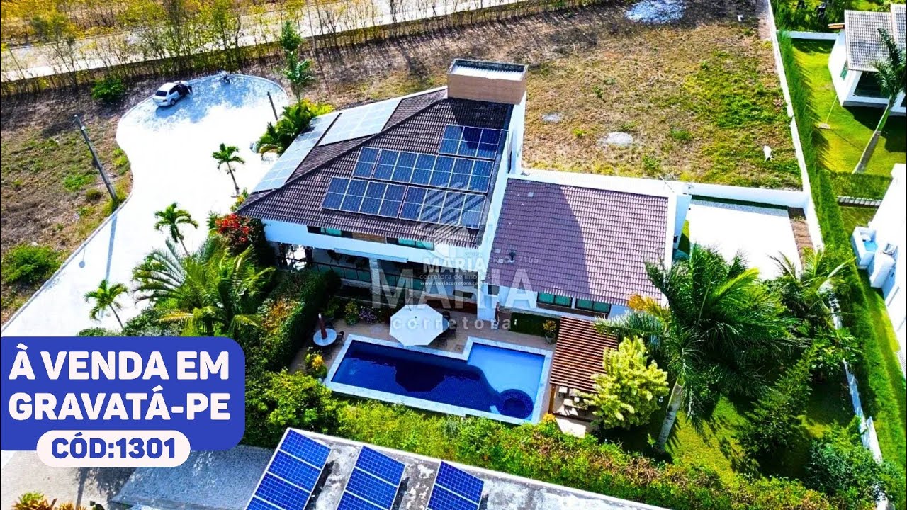 CASA DE ALTO PADR&Atilde;O &Aacute; VENDA EM CONDOM&Iacute;NIO FECHADO GRAVAT&Aacute;-PE #corretordeim&oacute;veis #imobiliaria