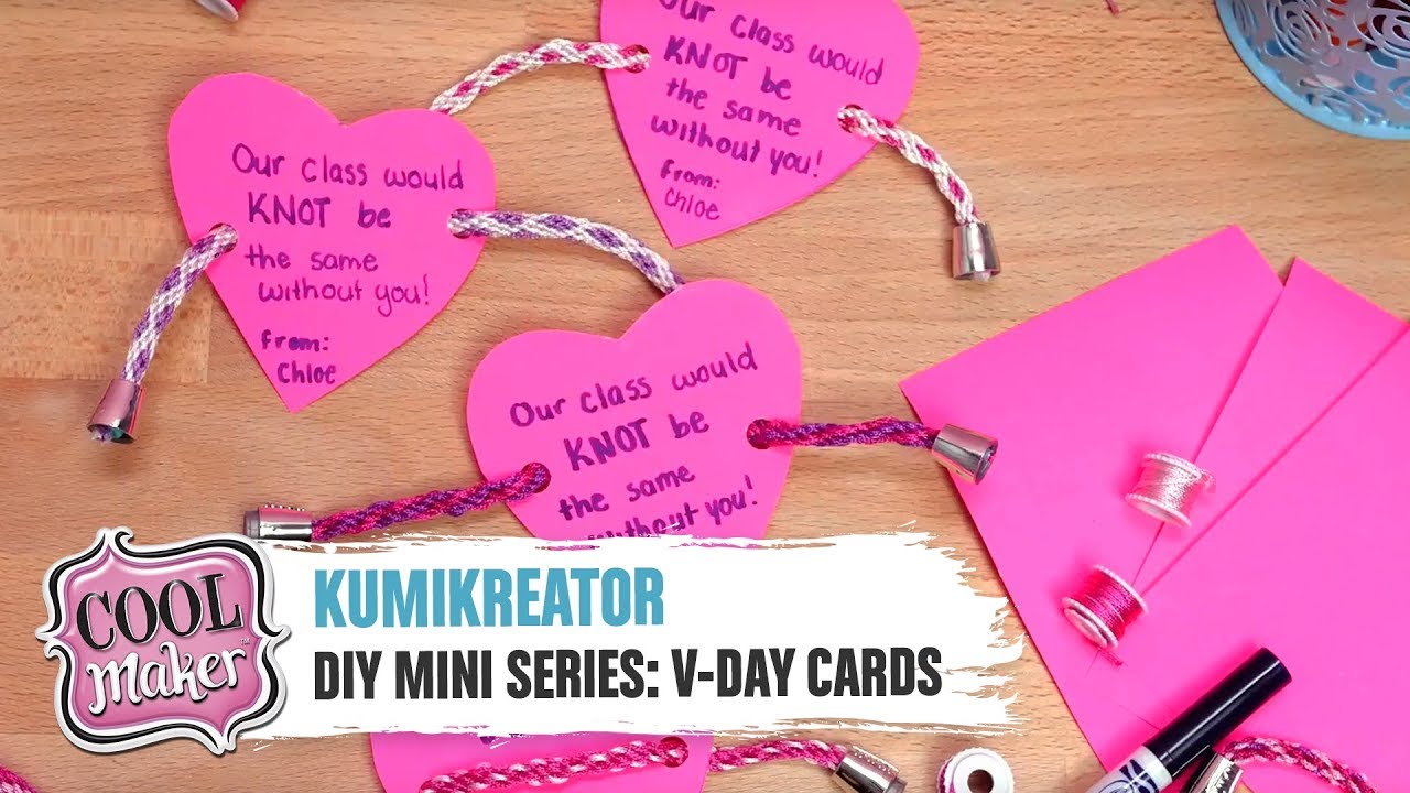 Cool Maker | KumiKreator | DIY Mini Series | V-Day Cards!